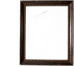 vintage wood picture frame