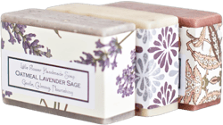 Bar Soap Gift Set of 3 Handmade Natural Essential Oil Soap Set - Christmas Gifts and Stocking Stuffers for Women