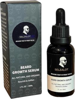 Beard Growth Oil Serum for Men All Natural and Organic Bread Grooming Oil For Men Unscented Facial Hair Serum For Beard Gifts Ideas For Him Self Care Products – 30ml