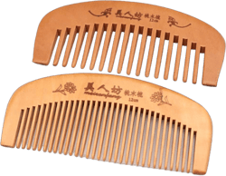 Handmade Wooden Hair Comb for Curly Wide Toothed Wooden Comb, anti-Static and Barrier-free Hand Brushing Beard, hair, Suitable for Women, Male Static Natural Wood Sandalwood Comb (Short comb)
