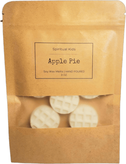 Apple Pie Soy Wax Melts 3oz HIGHLY SCENTED | Fall Wax Melts Food Scented Melts | Birthday Gift | Waffle Shaped Melts
