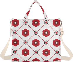Tote Bag Aesthetic Tote Bag for Women Girl Corduroy Purse for Work Tote Handbag Crossbody Bag Checkered Plaid Small Flowers Small