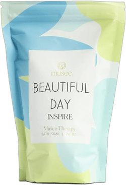 Musee Luxury Bath Soak | Fresh Florals & Cucumber Blend | Scented Minerals & Essential Oils | Bath Bomb Alternative | Paraben-Free & Made in USA | Bathtub Essentials for Men & Women Fresh Florals and Cucumber