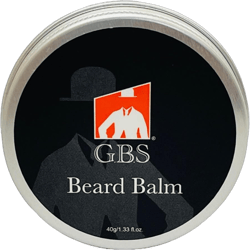 G.B.S Beard Balm with Citrus Scent - Styles, Strengthens & Softens Beards & Mustaches - Leave in Conditioner Wax for Men (1 Pack)
