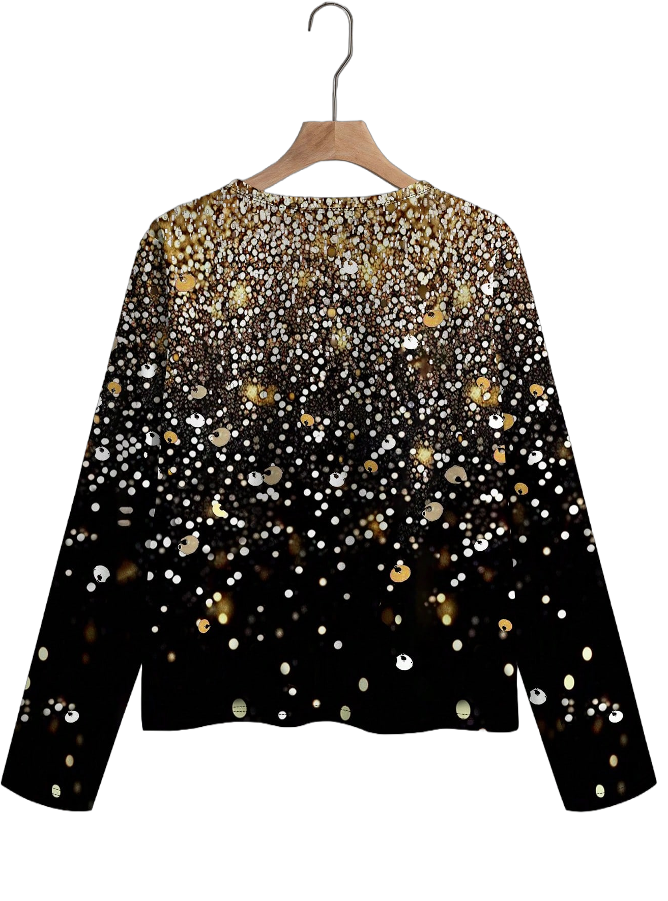 SHEIN Clasi Casual Minimalist Funny Halloween Graphic Loose Fit Plus Size Women Jacket, Suitable For Fall & Winter