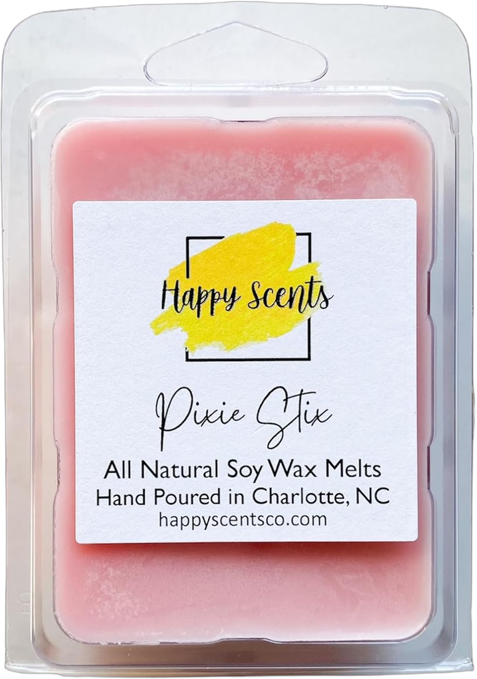 Pixie Stix Wax Melts | Sweet Scented Wax Melts | Highly Scented & Long Lasting Soy Wax Melts for Home | Made in the USA | Happy Scents
