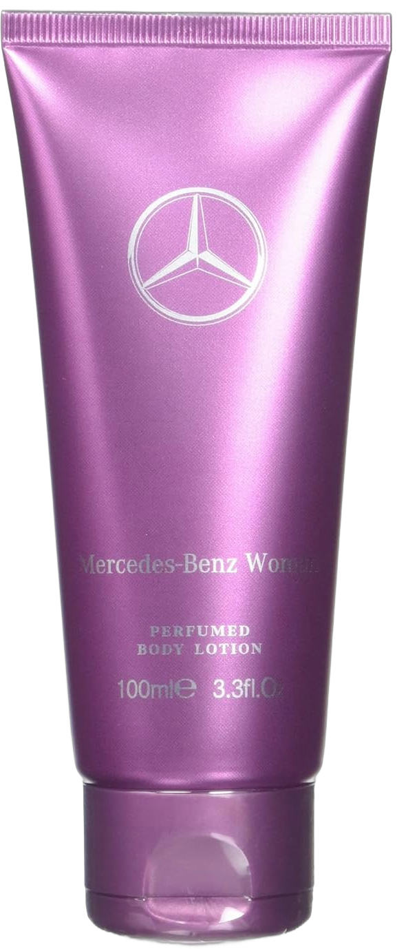 Mercedes-Benz Woman - Scented Body Lotion for Women - Jasmine, Musk Fragrances - Vanilla Lotion for Women - Moisturizing Body Lotion Perfume - 3.3 oz