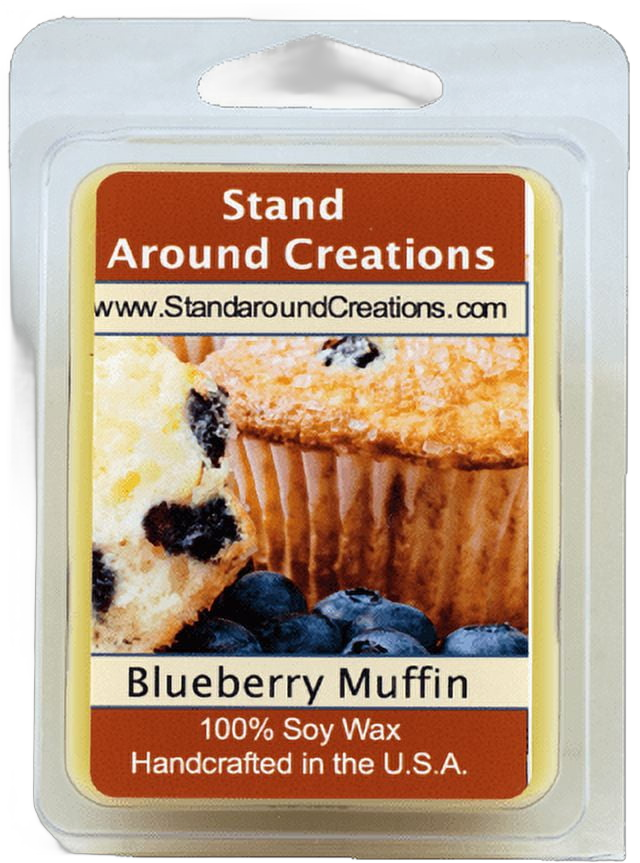 Stand Around Creations BLUEBERRY MUFFIN WAX MELT 3-OZ.