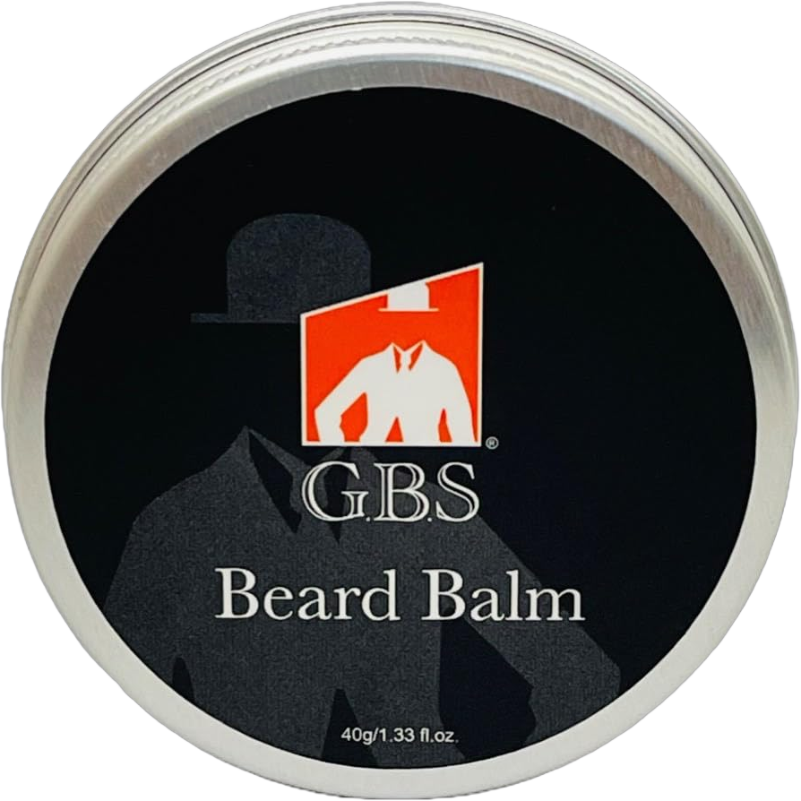 G.B.S Beard Balm with Citrus Scent - Styles, Strengthens & Softens Beards & Mustaches - Leave in Conditioner Wax for Men (1 Pack)
